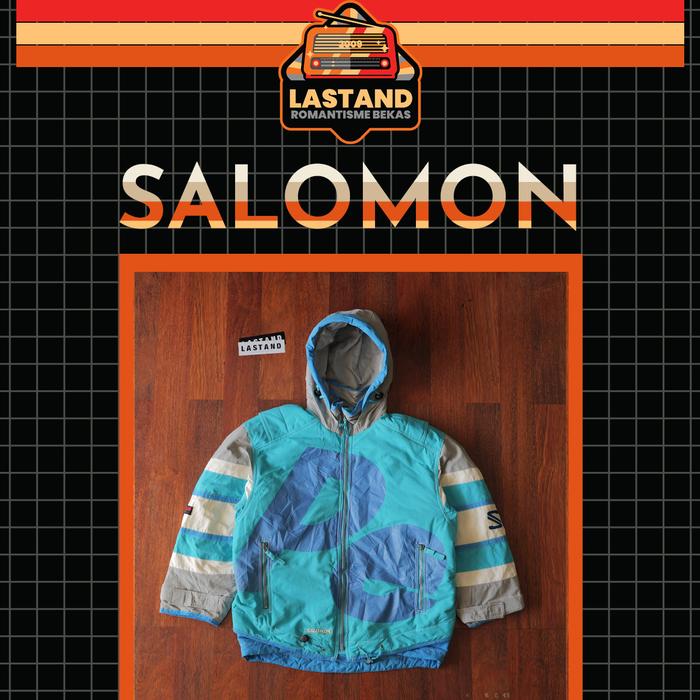 Jaket Vintage Colorblock SALOMON