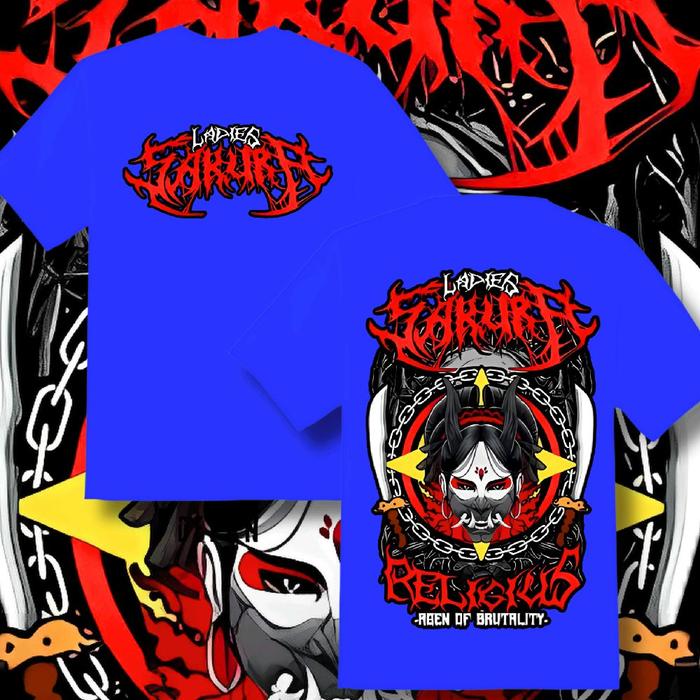 KAOS LADIES SAKURA PSHT,  Unisex Lengan Pendek Premium Bahan Lembut Jahitan Kuat Cocok Untuk Daily A