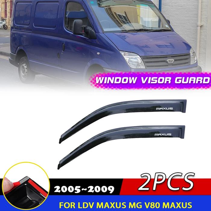 Windows Visor Ldv Maxus Mg V80 Maxus Fargo a Ld100 20052009 Awnings Shelters Deflector Rain Eyebrow 