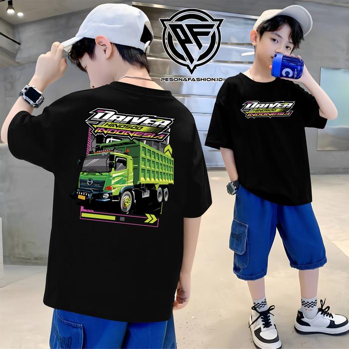 Kaos anak Driver Muda Indonesia (Driver Truck Hino 500)