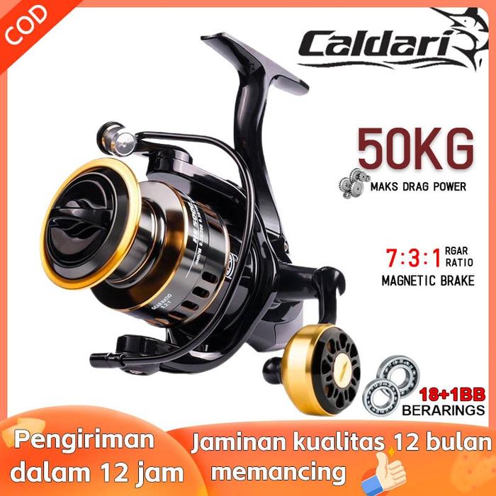 ✔Indonesia Spot✔ reel pancing casting spining Reel Pancing Power Handle real pancing power handle re