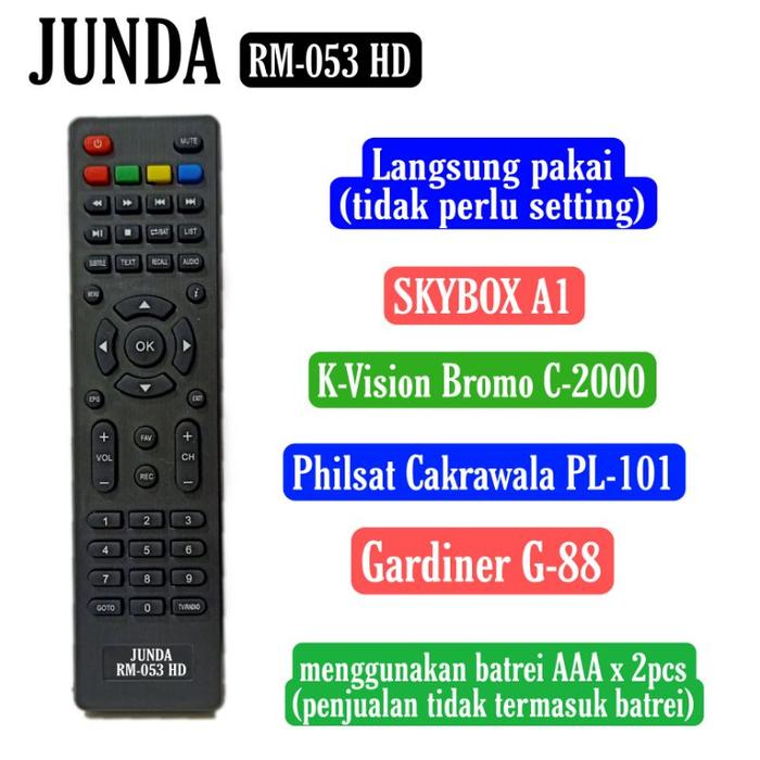 REMOTE RECEIVER PARABOLA SKYBOX A1 JUNDA SKY-053