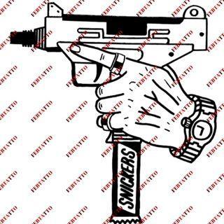 Tato Temporer Tato senjata shotgun gun Tato besar tatto pria Stiker Tato Minimalis - MINPI3 - MINPI3