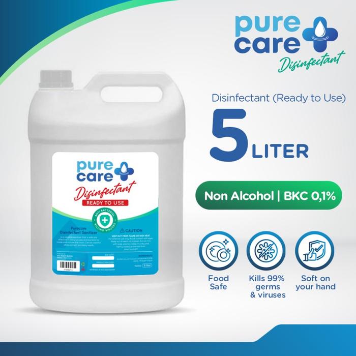 Cairan Disinfektan PURECARE 5Liter Disinfectant Antiseptik