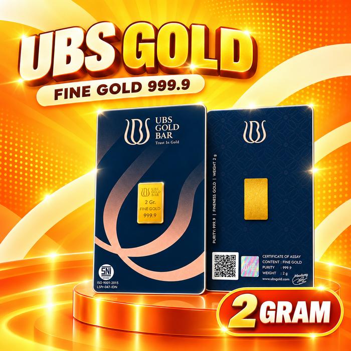new UBS Logam Mulia Emas  UBS 2 Gram Emas Logam Mulia UBS 2 Gram 2026