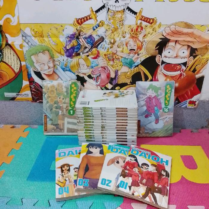 komik full set yotsuba 1-16 + azumanga daioh 1-4 end