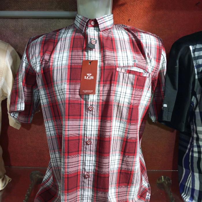 kemeja pendek lgs original M.XL