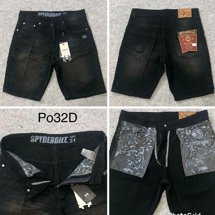 ( Po32D ) CELANA JEANS PENDEK SPYDERBILT PLANET SURF