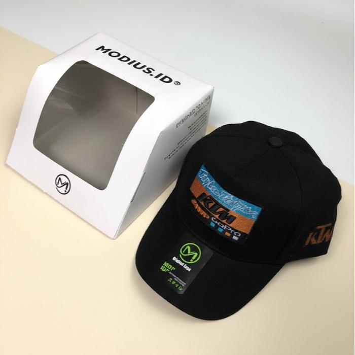 MODIUS - [FREE BOX]  KTM Gopro Troy Lee Design - Baseball Black Topi Pria Wanita Dewasa Remaja | bis