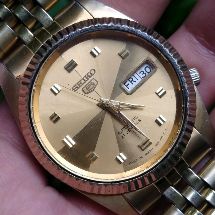 Seiko 5 7s26 President Automatic Gold