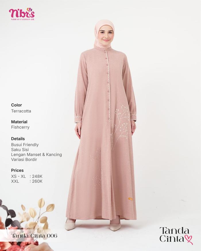 NIBRAS GAMIS DEWASA TANDA CINTA 006