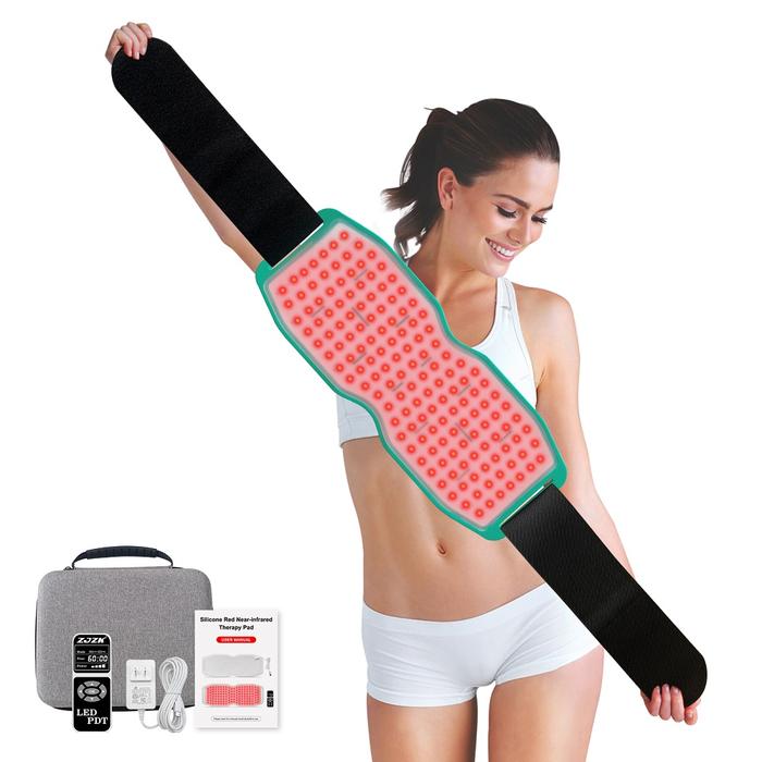 450LEDs 660nm 850nm 940nm Infrared&RED Light Therapy Belt Back Pain
