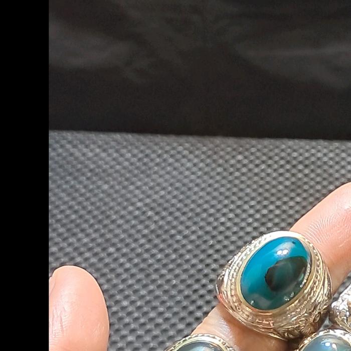 batu bacan ring alpaka bb