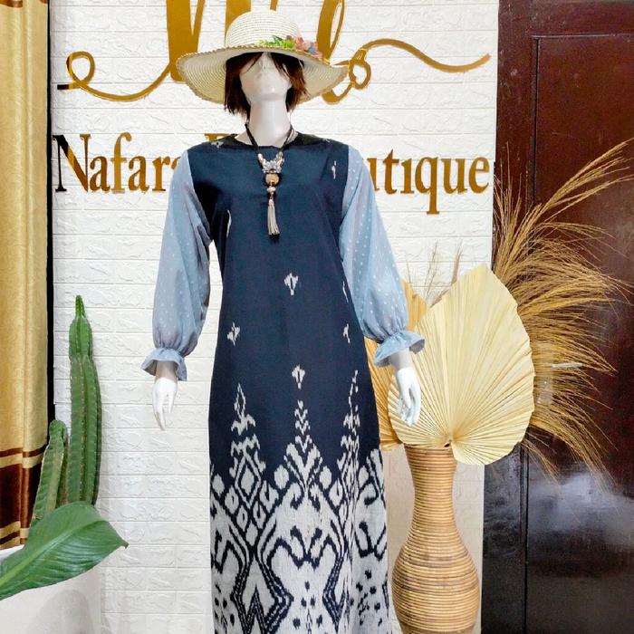PO - Adisti Gamis Tenun Mix by Nafara De_Boutique