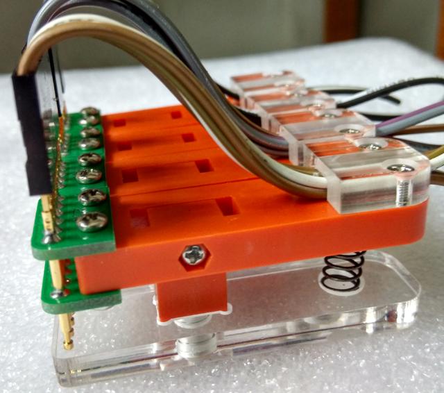 Genggam Berdiri Tes PCB Pemrograman Debug Unduh Lengan Klip Pembakar