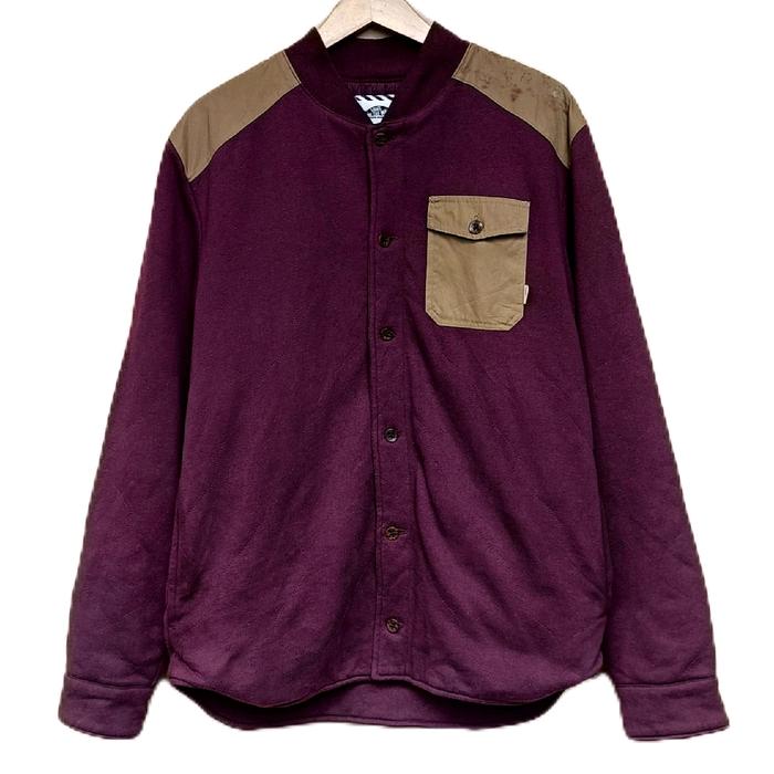 varsity vans fullover vintage 90s burgundy