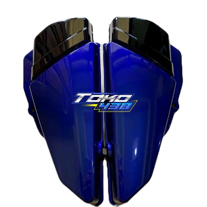 COVER BOX ACCU TUTUP BOX AKI RX KING SAJA WARNA BIRU