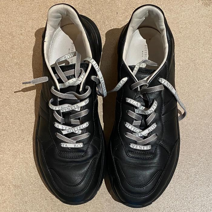 Sepatu Bottega Veneta Speedster Leather Trainers [ORI]