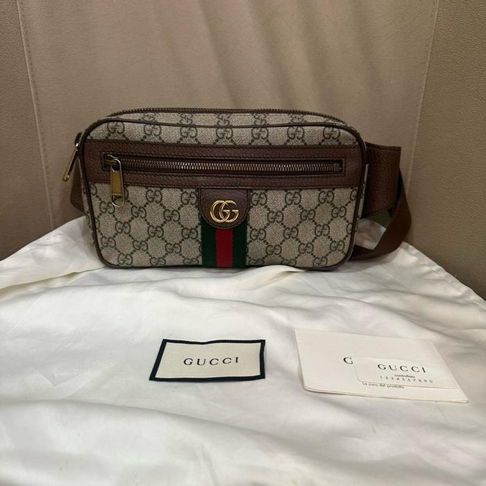 gucci ophidia belt bag/ waistbag authentic 100%