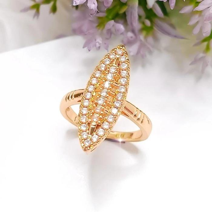 Cincin Krucut PMT Tiimbul Wanita Dewasa Bahan Titanium Emas Gold 24k Asli Anti Luntur Realpict Canti