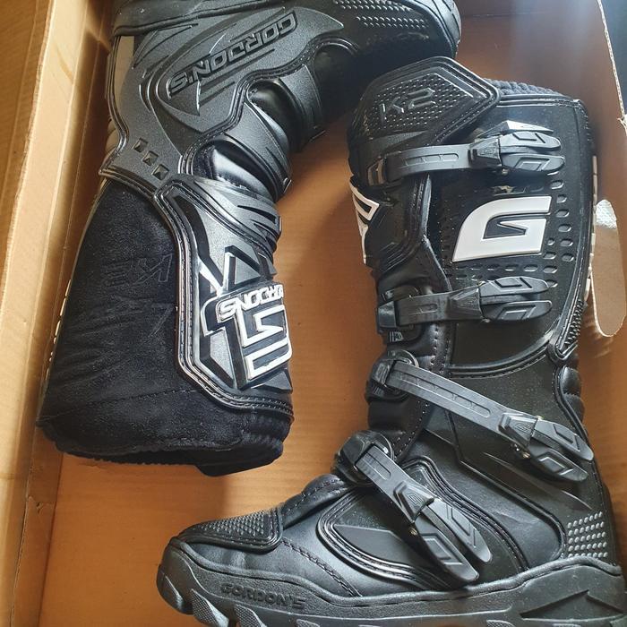Ada SEPATU GORDON K2 BARU BERMINUS. BOOTS GORDONS TRAIL GRASSTRACK ENDURO