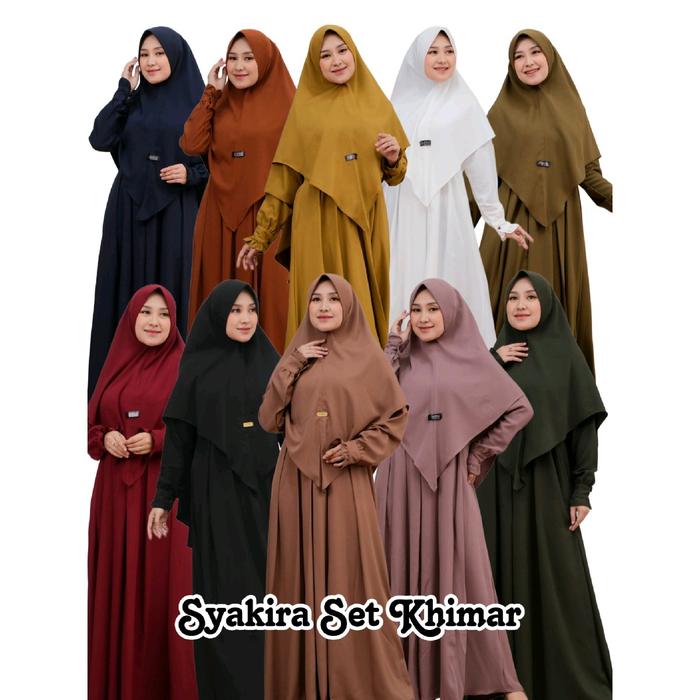 Syar'i Syakira Gamis Itycrepe Premium Size Standar