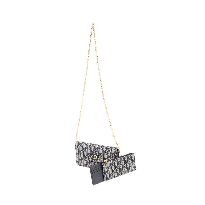 Tas CHRISTIAN DIOR MONTAIGNE 30 OBLIQUE BEIGE POUCH CHAIN SHOULDER BAG 100% ORIGINAL