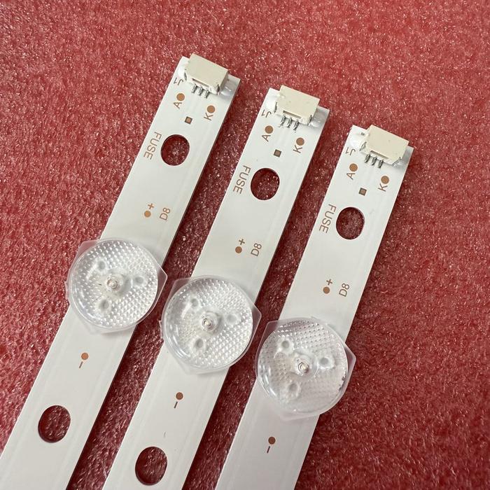 LED Strip 8LED For Samsung UE43J5202AU UE43J5272AU UN43J5202 UE43J5202 UE43J5272 UN43J5202AG UN43J52