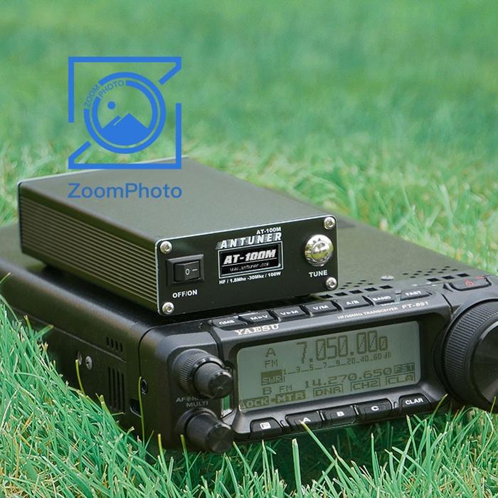ANTUNER AT-100M Universal HF Antenna Tuner 1.8Mhz-30Mhz 100W SWR