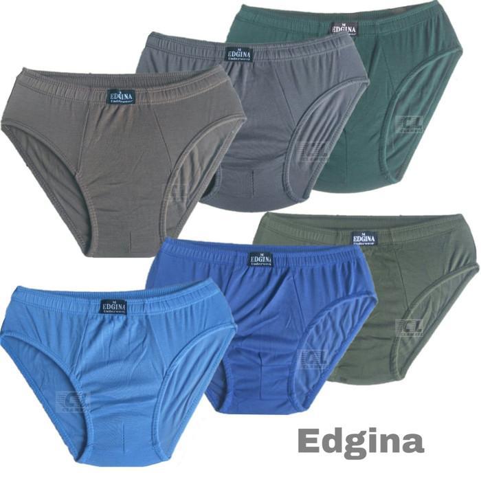 Promo [12Pcs] Cd Edgina | Celana Dalam Pria Berkualitas Cd Pria Grosir M-Xxl