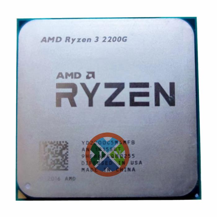 AMD Ryzen 3 2200G R3 2200G 3.5 GHz Quad-Core Quad-Thread CPU
