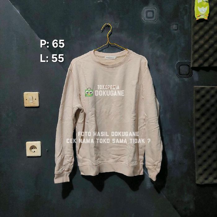 Chris and Christy Sweater panjang hoodie jumper Kaos Polos oblong pendek thrift second Not uniqlo