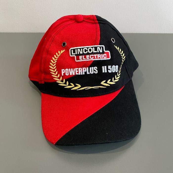 Lincoln electric red and black cap (New)