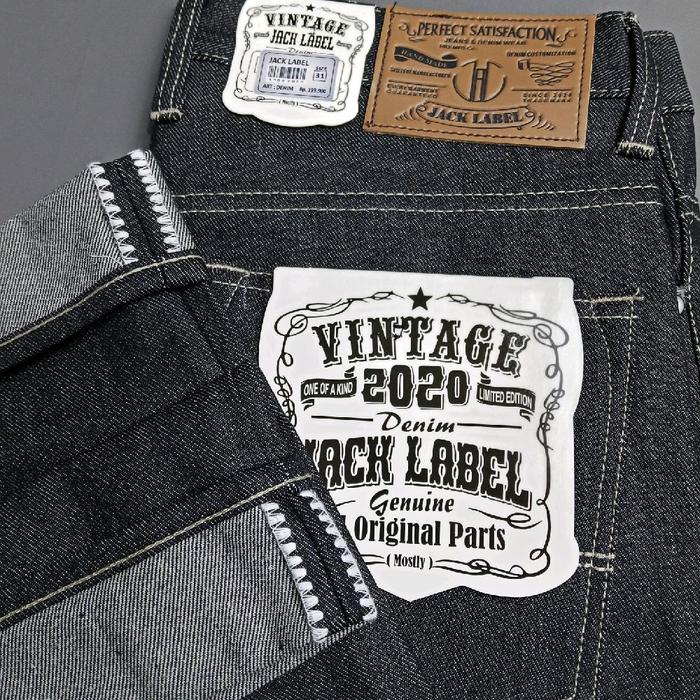 Jack Label Jeans Vintage 2020 Denim Original Parts Limited Edition Jeans