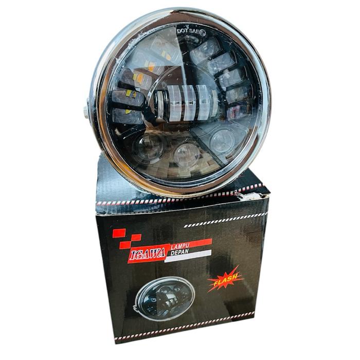 Batok Lampu Ninja Set DAYMAKER 7 Inch Igawa