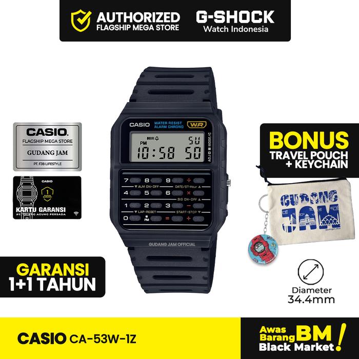 Casio General CA-53W-1ZDR CA-53W-1Z CA-53W CA-53 CA53W CA 53W Watches Glasses