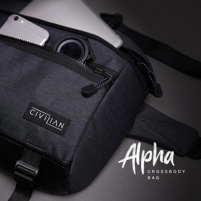 Tas Tablet Alpha For Huawei MatePad Pro 11" / 10,4" inch Waistbag - Hitam
