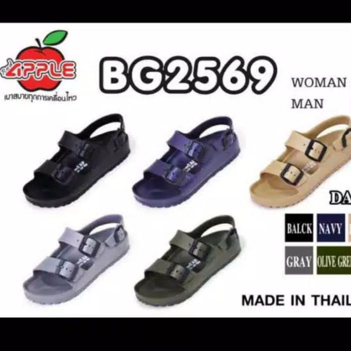 Hβ6Y SANDAL SEPATU PRIA WANITA RED APPLE ORIGIN THAILAND BANGKOK Zγ3Z
