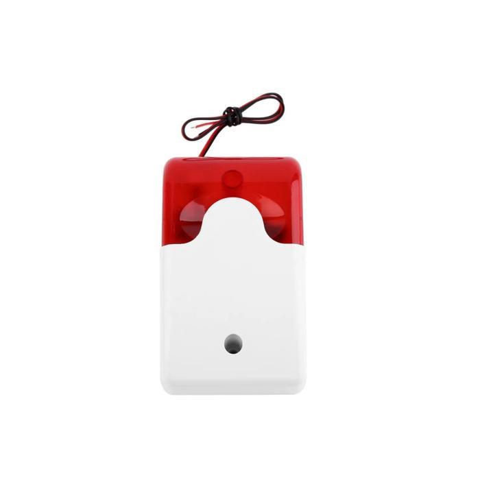 Sound And Light Alarm Horn 12V24Vdc220V Active Buzzer High Decibel Alarm