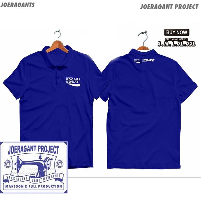 poloshirt pocari sweat minuman / kaos kerah pocari sweat JP -joeragants