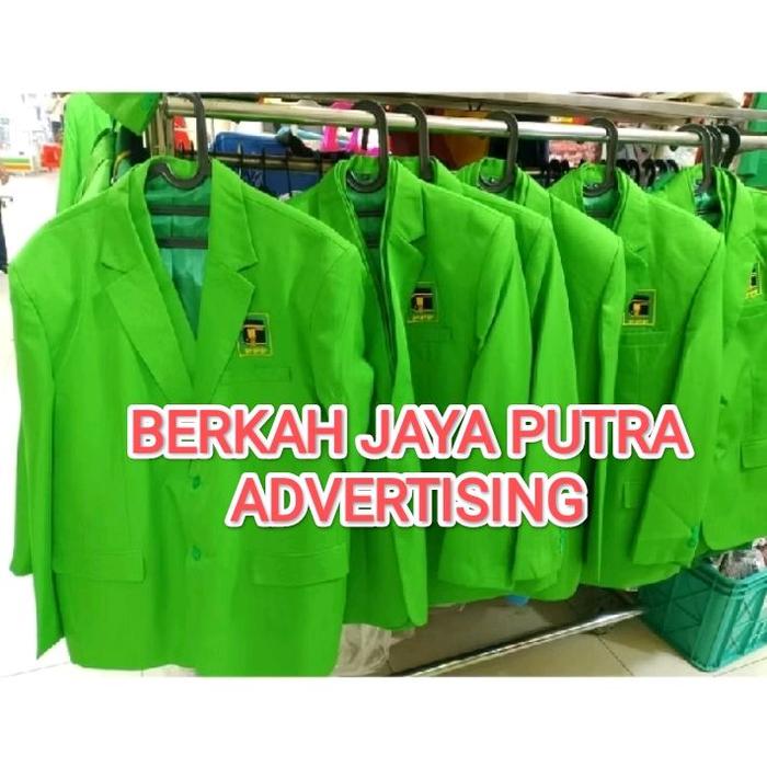 Berkah Jaya Putra Advertising Jas PPP Free Bordir Nama Exslusif Hijau Cerah