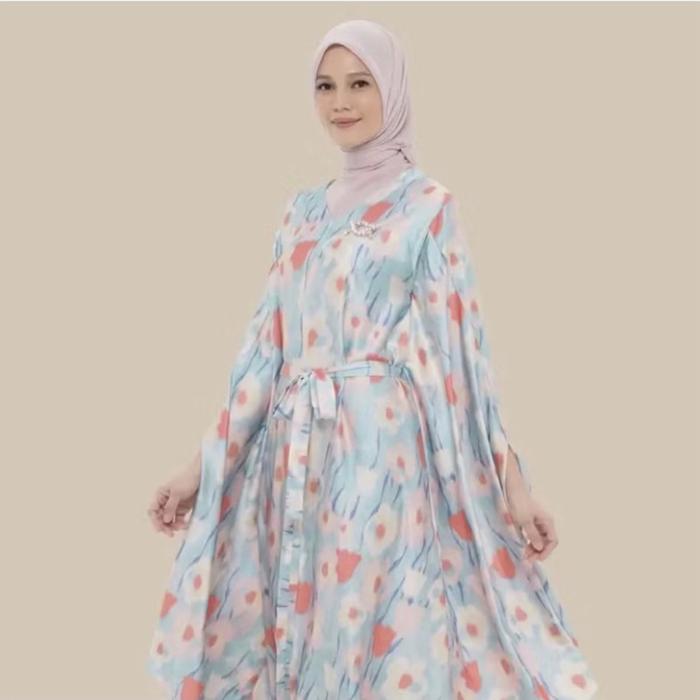 Wearing klamby - thalia dress sky blue