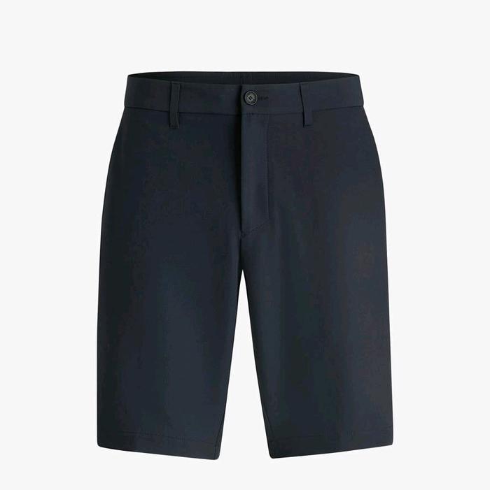 CELANA PENDEK PRIA - HUGO BOSS WATER REPELLENT STRETCH DARK NAVY ORIGINAL AUTHENTIC
