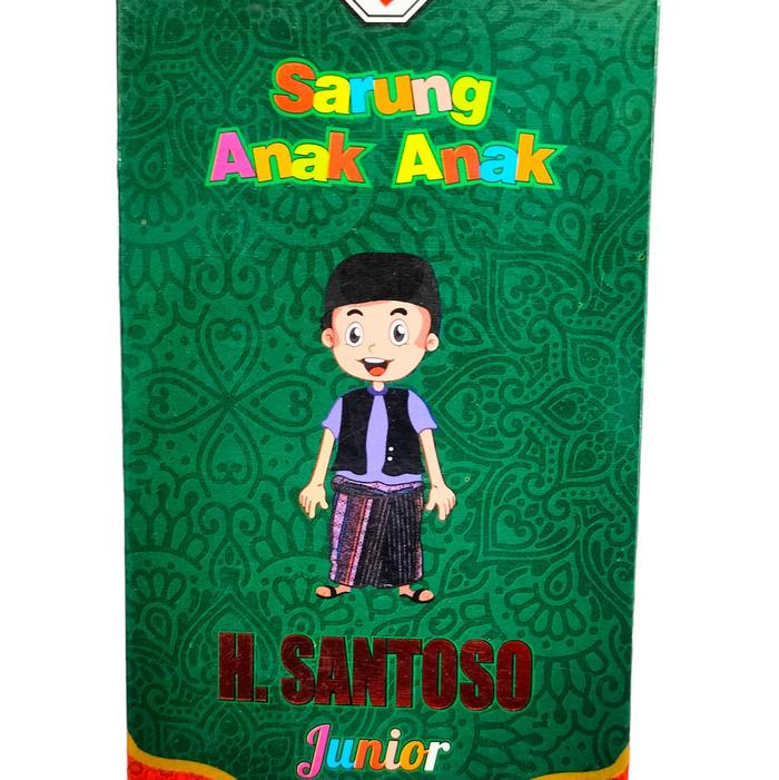Sarung Anak Anak H.Santoso Junior Produksi Unggul Jaya