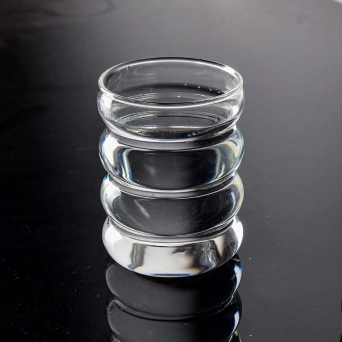 Gelas Cangkir Minuman Kaca Cantik Unik Borosilicate Glass souvenir