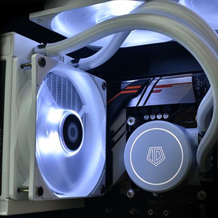 ID-COOLING XF-12025 120mm Cooler Fan DC 12V 4Pin Cooling Radiator