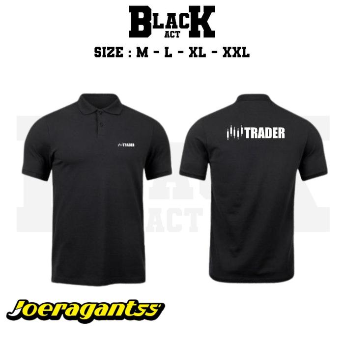 KAOS KERAH TRADER // BAJU KERAH TRADER