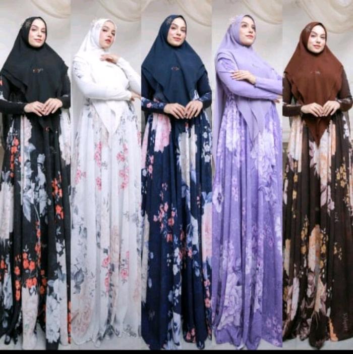 gamis delova syari el deena