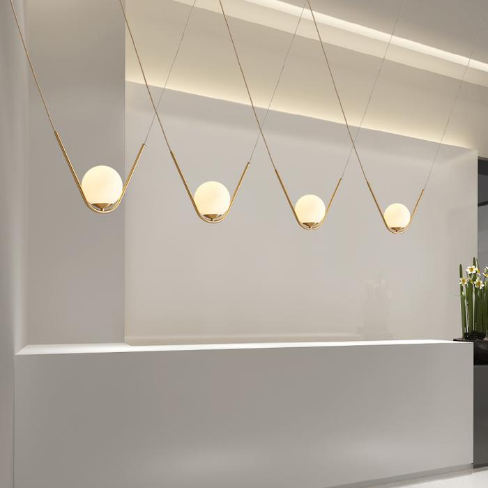 Lampu Gantung LED Kreatif Lampu Gantung Lampu Hotel Samping Tempat