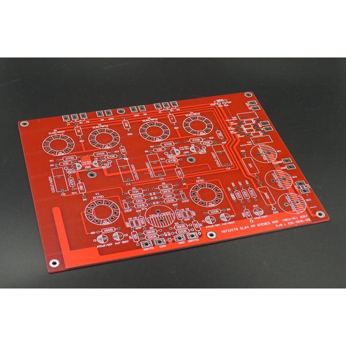 New HIFI EL84 Stereo Tube Amplifier Audio N- PP Push-pull Amplifier Bare Quality PCB